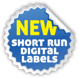 short run digital label printing services
